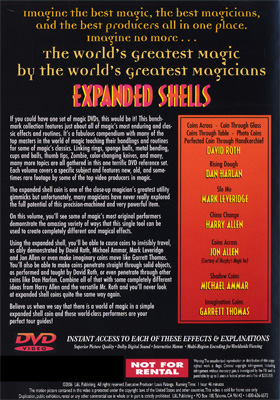 Expanded Shells (World&#039;s Greatest Magic) - DVD