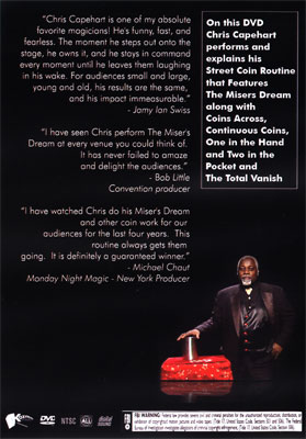 Miser&#039;s Dream by Chris Capehart - DVD
