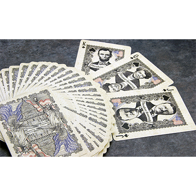 Bicycle US Presidents Playing Cards (Deluxe Embossed Collector Edition) by Collectable Playing Cards