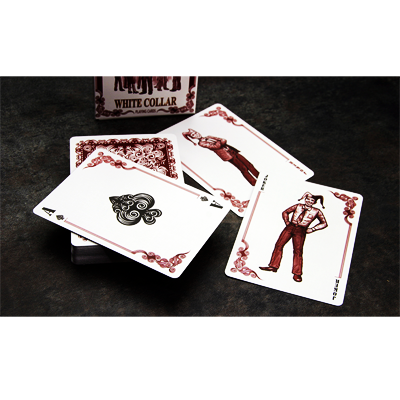 Bicycle White Collar Playing Cards by Collectable Playing Cards