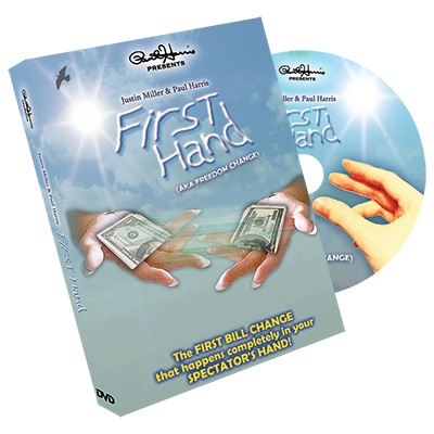 Paul Harris Presents First Hand (AKA Freedom Change) DVD and Gimmick by Justin Miller