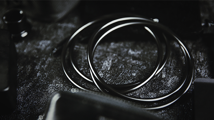 4&quot; Linking Rings (Black) by TCC - Trick