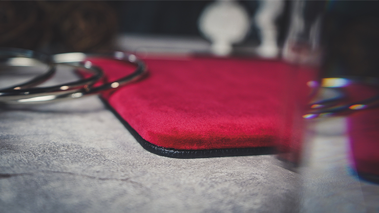 Suede Leather Mini Pad (Red) by TCC - Trick