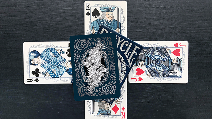 바이시클 드래곤 푸르니에(Bicycle Dragon Playing Cards Blue by USPCC)바이시클 드래곤 푸르니에(Bicycle Dragon Playing Cards Blue by USPCC)
