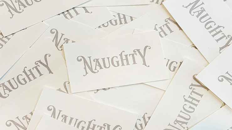 Appearing Business Cards (Naughty Pack) by Sam Gherman - Trick