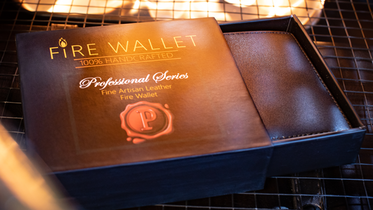 The Professional&#039;s Fire Wallet (Gimmick and Online Instructions) by Murphy&#039;s Magic Supplies Inc.  - Trick