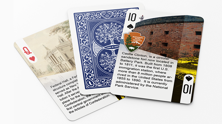 History Of New York City Playing Cards
