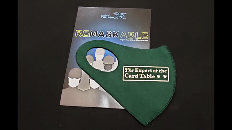 ReMASKable Expert at the Card Table (gold) by Agus Tjiu &amp; Adrian Martinus  - Trick