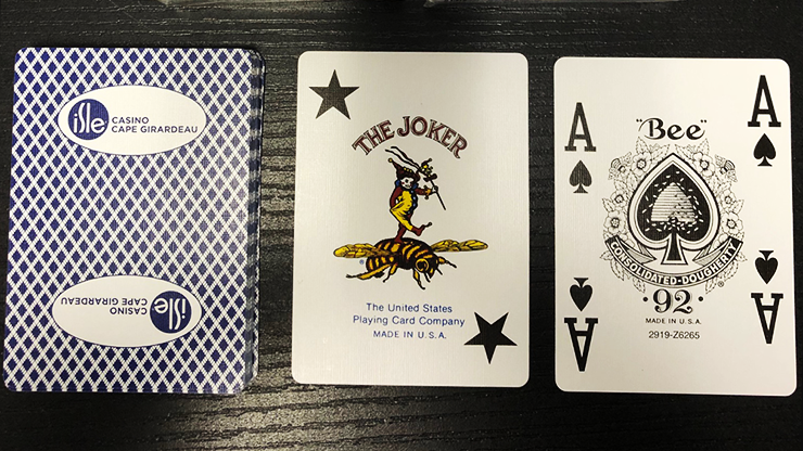 Isle Casino (Blue) Playing Cards