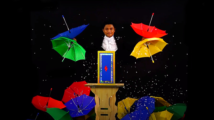 Umbrella Production Box by 7 MAGIC _ Trick