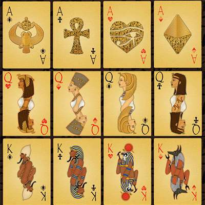 Pharaoh Limited Foil Edition Deck By Collectable Playing Cards