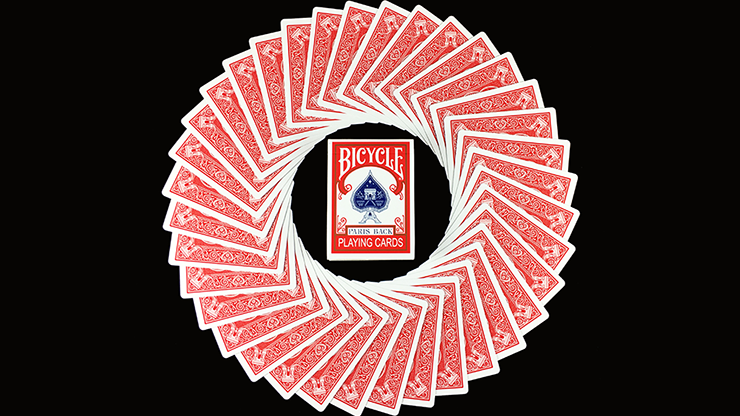 Bicycle Paris Back Limited Edition Red Playing Cards by JOKARTE