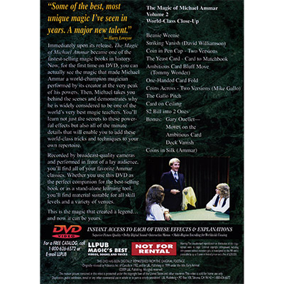 Magic of Michael Ammar #2 by Michael Ammar - DVD by L&amp;L Publishing