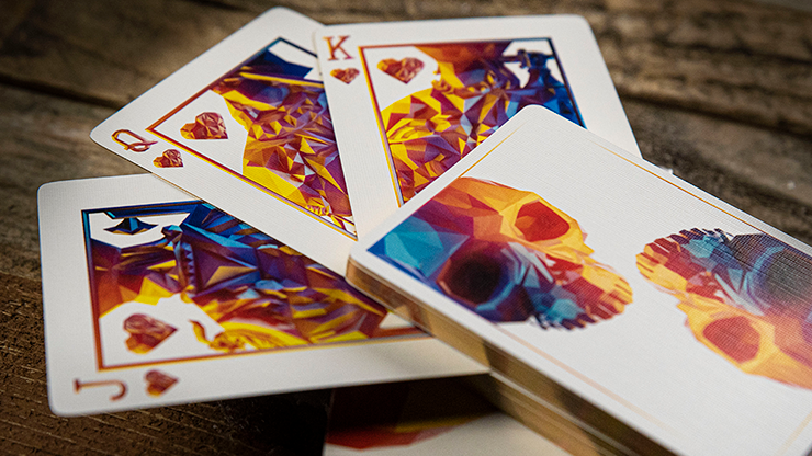 Limited Edition Gilded Memento Mori Genesis Playing Cards