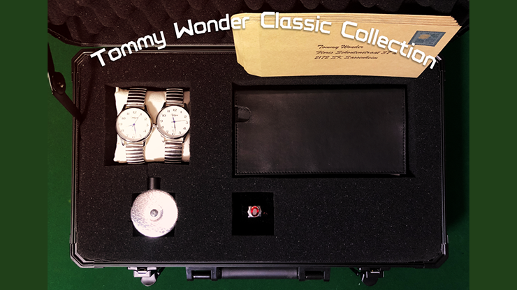Tommy Wonder Classic Collection Ring Watch &amp; Wallet by JM Craft - Trick