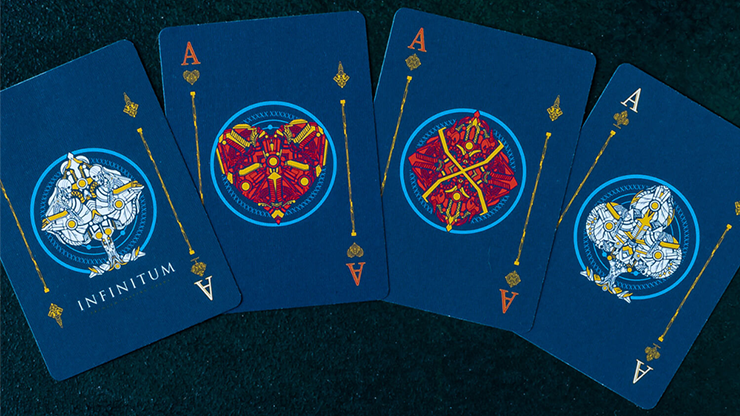 인피텀 로얄블루 플레잉카드(INFINITUM (Royal Blue) Playing Cards)인피텀 로얄블루 플레잉카드(INFINITUM (Royal Blue) Playing Cards)