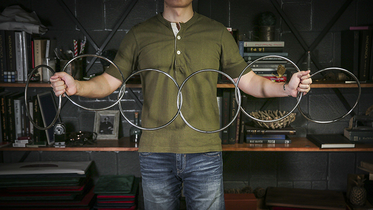 Michael Ammar Linking Rings / 5 Ring Set by Michael Ammar &amp; TCC - Trick