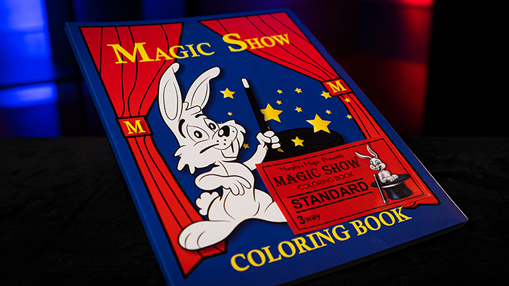 MAGIC SHOW Coloring Book (3 way) by Murphy&#039;s Magic