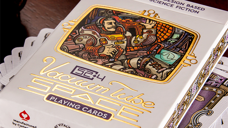 Vacuum Tube Space Playing Cards