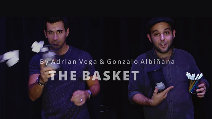 THE BASKET STAGE (Gimmicks and Online Instructions) by Adrian Vega - Trick