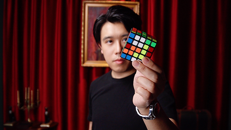 RUBIKS WALL HD Complete Set (Gimmicks and Online Instructions) by Bond Lee - Trick