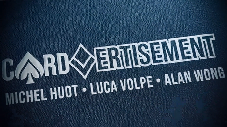 Cardvertisment (Gimmicks and Online Instructions) by Michel Huot, Luca Volpe, and Alan Wong - Trick