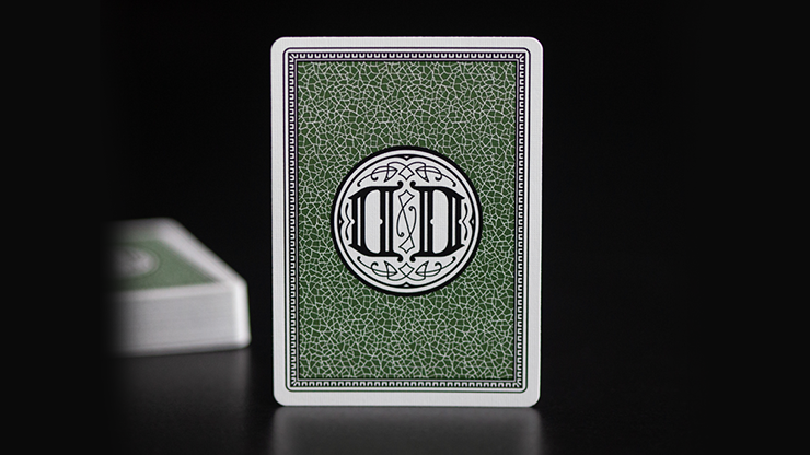 Smoke &amp; Mirrors Anniversary Edition: Green Playing Cards by Dan &amp; Dave