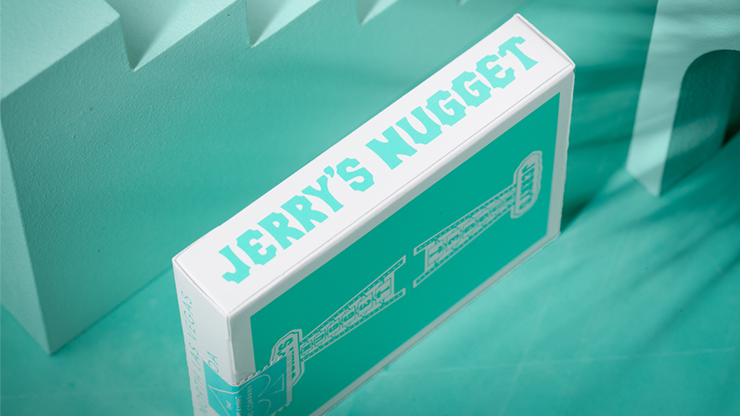 Jerry&#039;s Nugget Monotone (Tiffany Blue) Playing Cards
