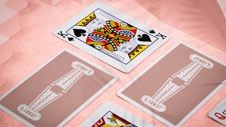 Jerry&#039;s Nugget Monotone (Rose Gold) Playing Cards
