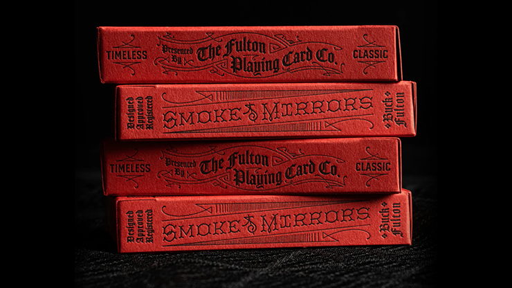 Smoke &amp; Mirrors Anniversary Edition: Rouge Playing Cards by Dan &amp; Dave