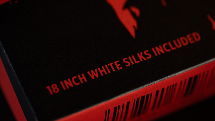 Slydini&#039;s Knotted Silks (White / 18 Inch)  by Slydini &amp; Murphy&#039;s Magic - Trick