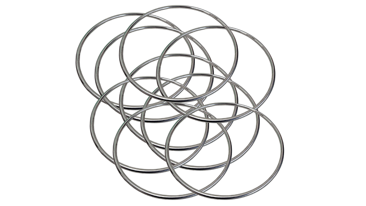 Linking Rings (12 inch) by JL Magic