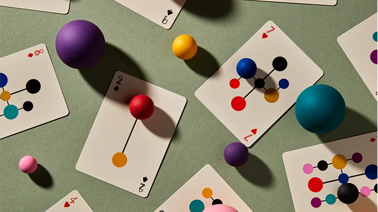 Eames &quot;Hang-It-All&quot; (Green) Playing Cards by Art of Play