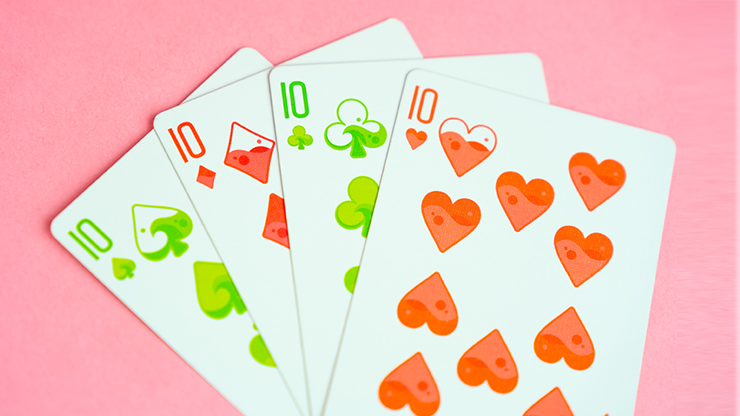 Peach SOJU Playing Cards