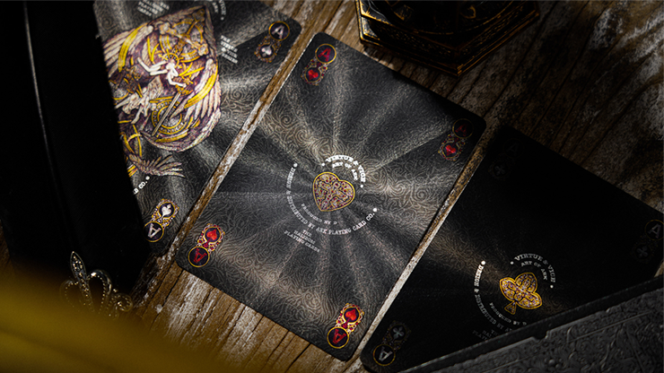 Halidom Silver Sacred by Ark Playing Cards