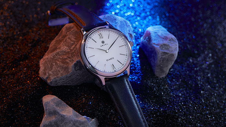 IARVEL WATCH (Silver Watchcase White Dial) by Iarvel Magic and Bluether Magic