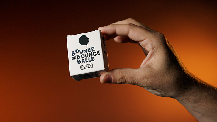 Bounce no Bounce Balls BLACK by Murphy&#039;s Magic - Trick
